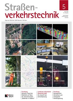 Straßenverkehrstechnik Cover