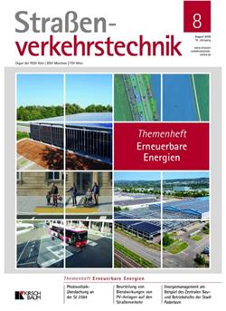 Straßenverkehrstechnik E-Paper Cover