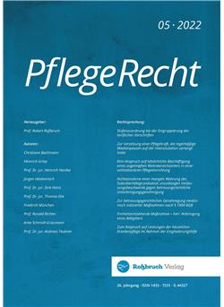 Pflegerecht Cover