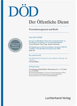 Öffentliche Dienst - DÖD E-Paper Cover
