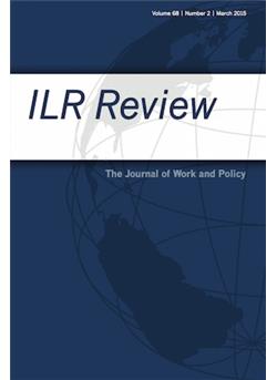 Industrial and labor relations review E-Paper Cover