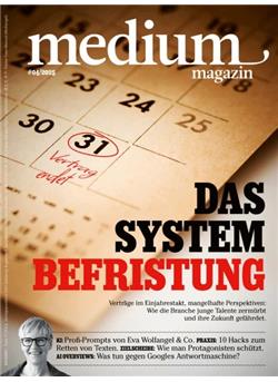 Medium Magazin   Cover