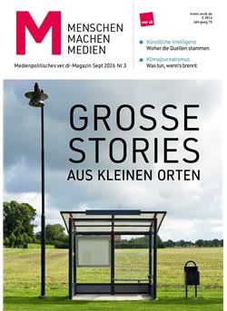 Menschen machen Medien Cover