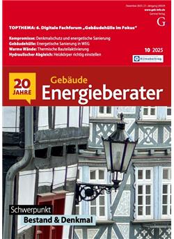 Gebäude-Energieberater E-Paper Cover
