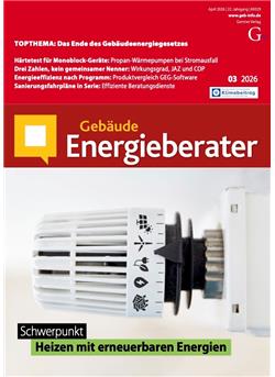 Gebäude-Energieberater Cover
