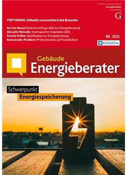 Gebäude-Energieberater Cover