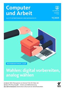 Computer und Arbeit E-Paper Cover