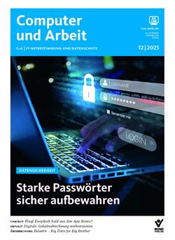 Computer und Arbeit E-Paper Cover