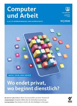 Computer und Arbeit E-Paper Cover