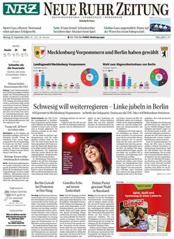 Neue Ruhrzeitung Cover