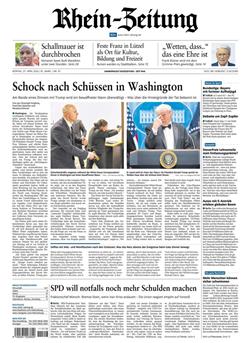 Rhein Zeitung Cover