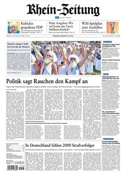 Rhein Zeitung Cover