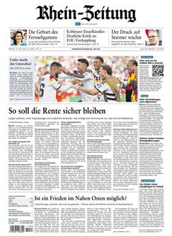 Rhein Zeitung Cover