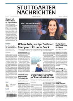Stuttgarter Nachrichten Cover