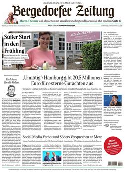 Bergedorfer Zeitung E-Paper Cover
