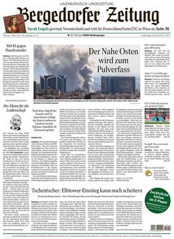 Bergedorfer Zeitung E-Paper Cover