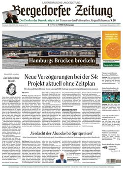 Bergedorfer Zeitung Cover