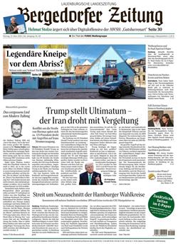 Bergedorfer Zeitung E-Paper Cover