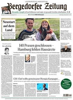 Bergedorfer Zeitung Cover