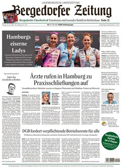 Bergedorfer Zeitung Cover