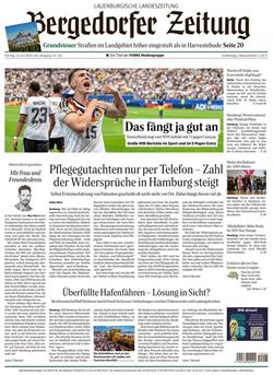 Bergedorfer Zeitung Cover