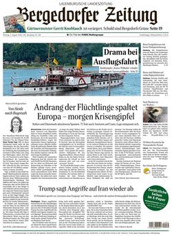 Bergedorfer Zeitung Cover