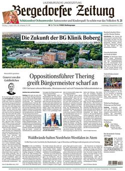 Bergedorfer Zeitung E-Paper Cover