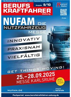 Berufskraftfahrer-Zeitung Cover