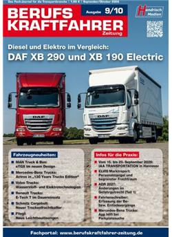 Berufskraftfahrer-Zeitung Cover