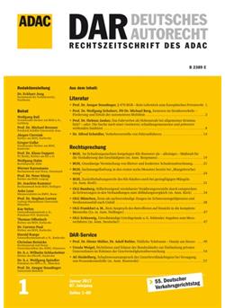 Deutsches Autorecht DAR Cover