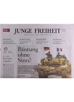 Junge Freiheit E-Paper Cover
