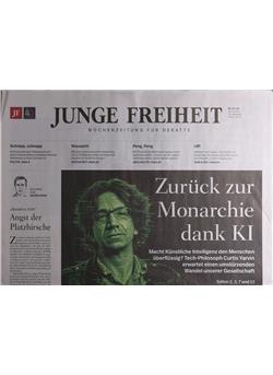 Junge Freiheit Cover
