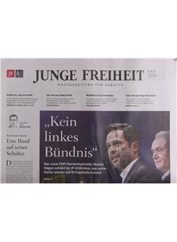 Junge Freiheit Cover