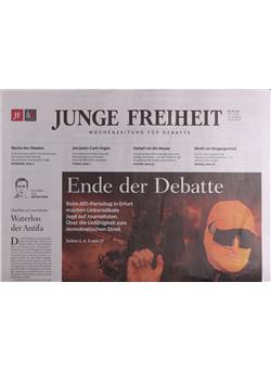 Junge Freiheit E-Paper Cover