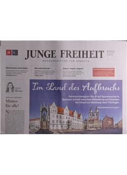 Junge Freiheit Cover