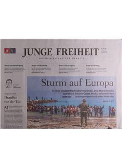Junge Freiheit E-Paper Cover