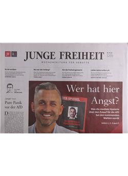Junge Freiheit E-Paper Cover