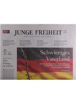 Junge Freiheit Cover