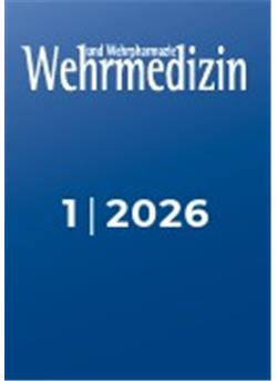 Wehrmedizin und Wehrpharmazie Cover