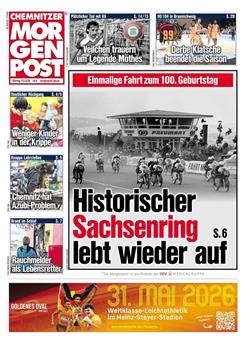Chemnitzer Morgenpost Cover
