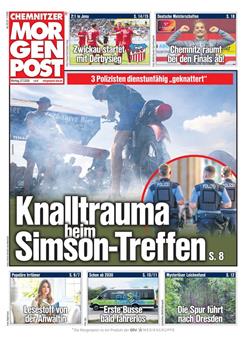 Chemnitzer Morgenpost Cover