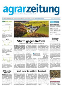 Agrarzeitung Cover