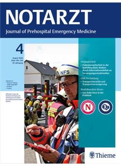 Notarzt - Institutionen E-Paper Cover