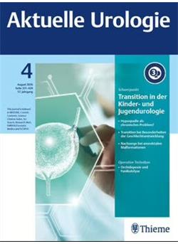 Aktuelle Urologie Cover