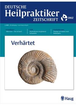 Deutsche Heilpraktiker Zeitschrift - DHZ Cover