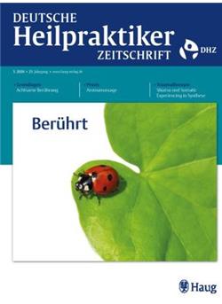 Deutsche Heilpraktiker Zeitschrift - DHZ Cover
