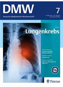 Deutsche Medizinische Wochenschrift - DMW Cover