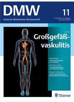 Deutsche Medizinische Wochenschrift - DMW Cover