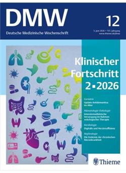 Deutsche Medizinische Wochenschrift - DMW Cover