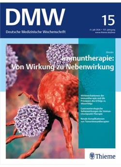 Deutsche Medizinische Wochenschrift - DMW Cover